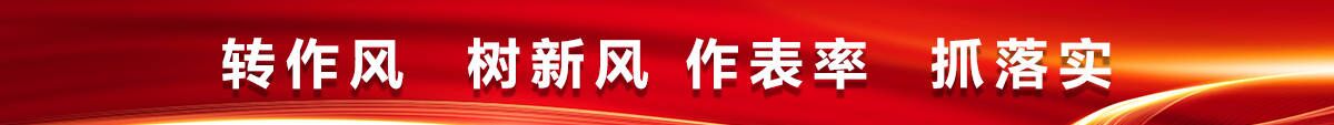 轉作風  樹新風 作表率  抓落實